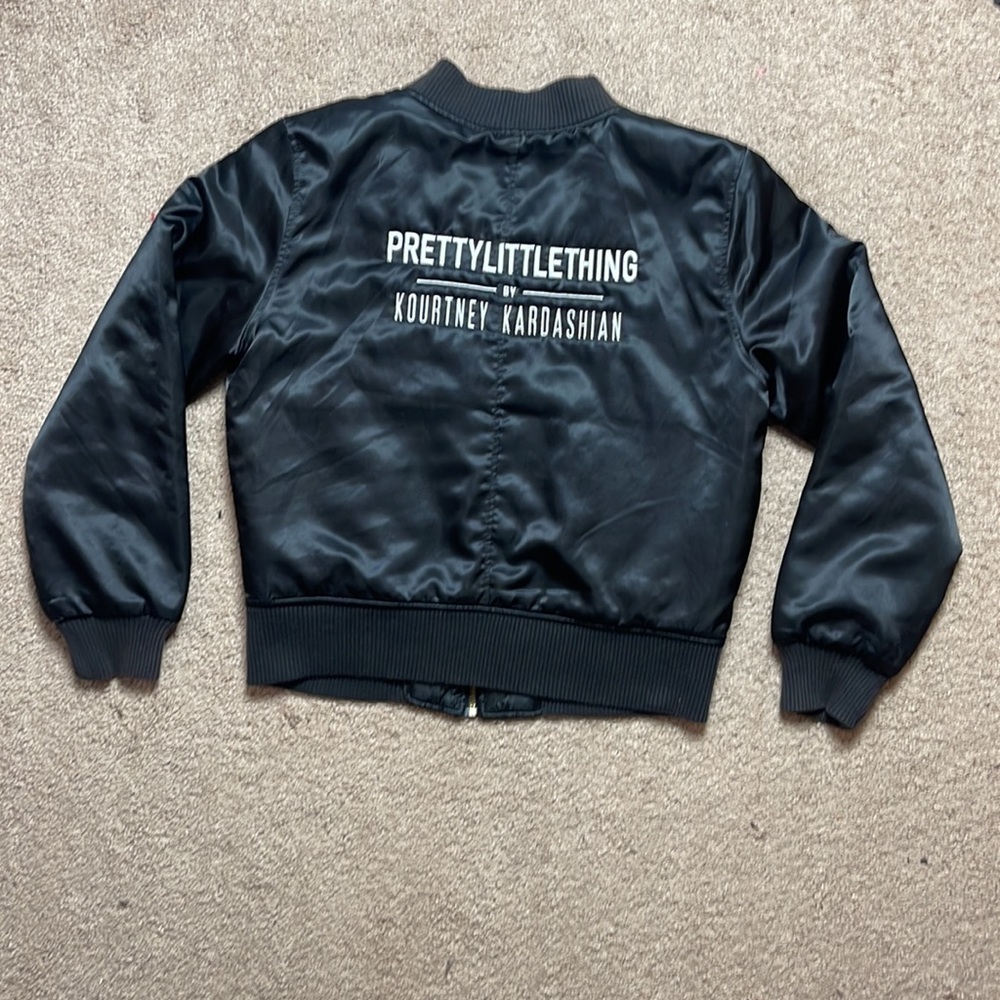 Pretty Little things by Kourtney Kardashian, Black jacket, pre-owned, size XS